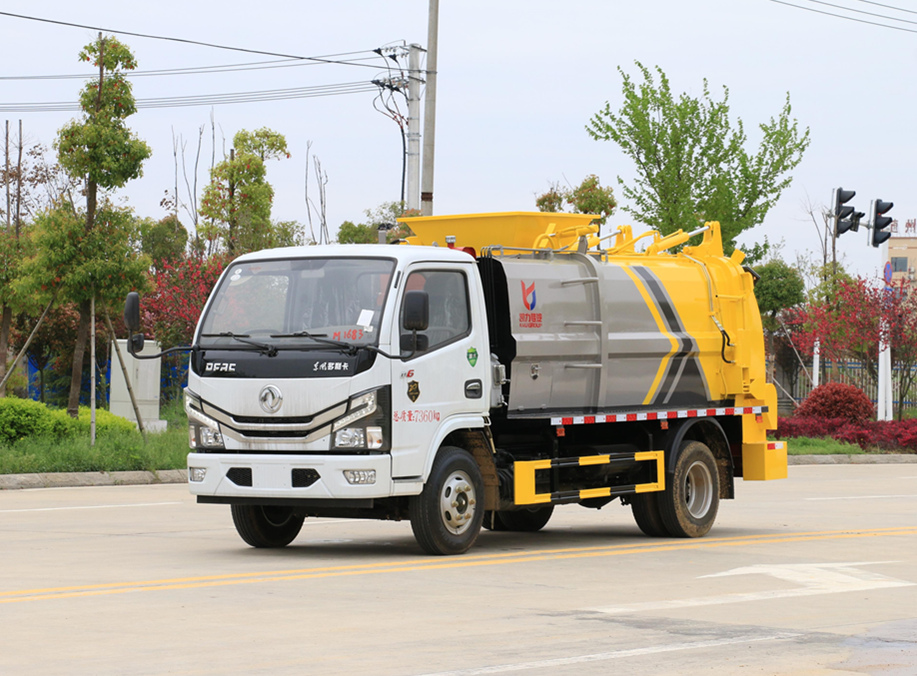 廣州海珠街道餐廚垃圾車(chē)上崗了